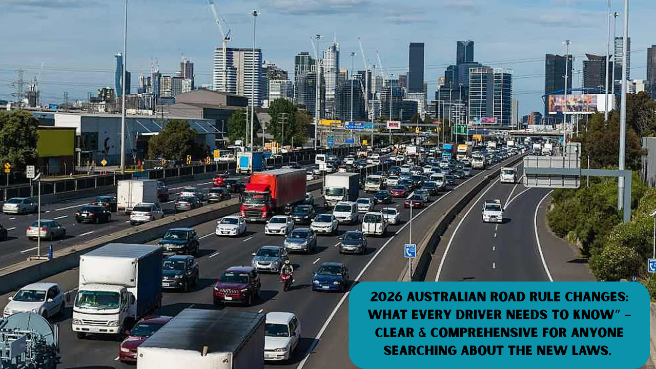 2026 Australian Road Rule Changes: What Every Driver Needs to Know” – Clear & comprehensive for anyone searching about the new laws.