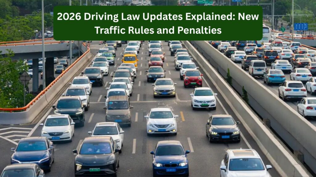 2026 Driving Law Updates Explained: New Traffic Rules and Penalties