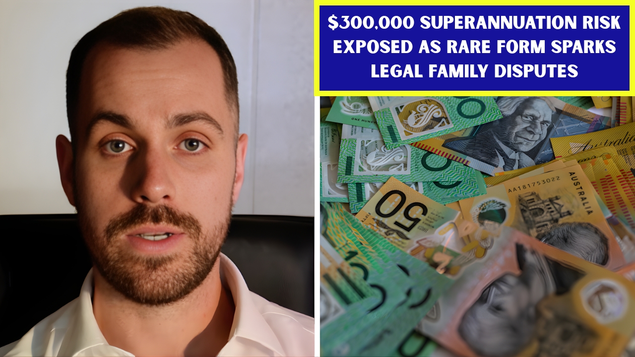 $300,000 Superannuation Risk Exposed as Rare Form Sparks Legal Family Disputes