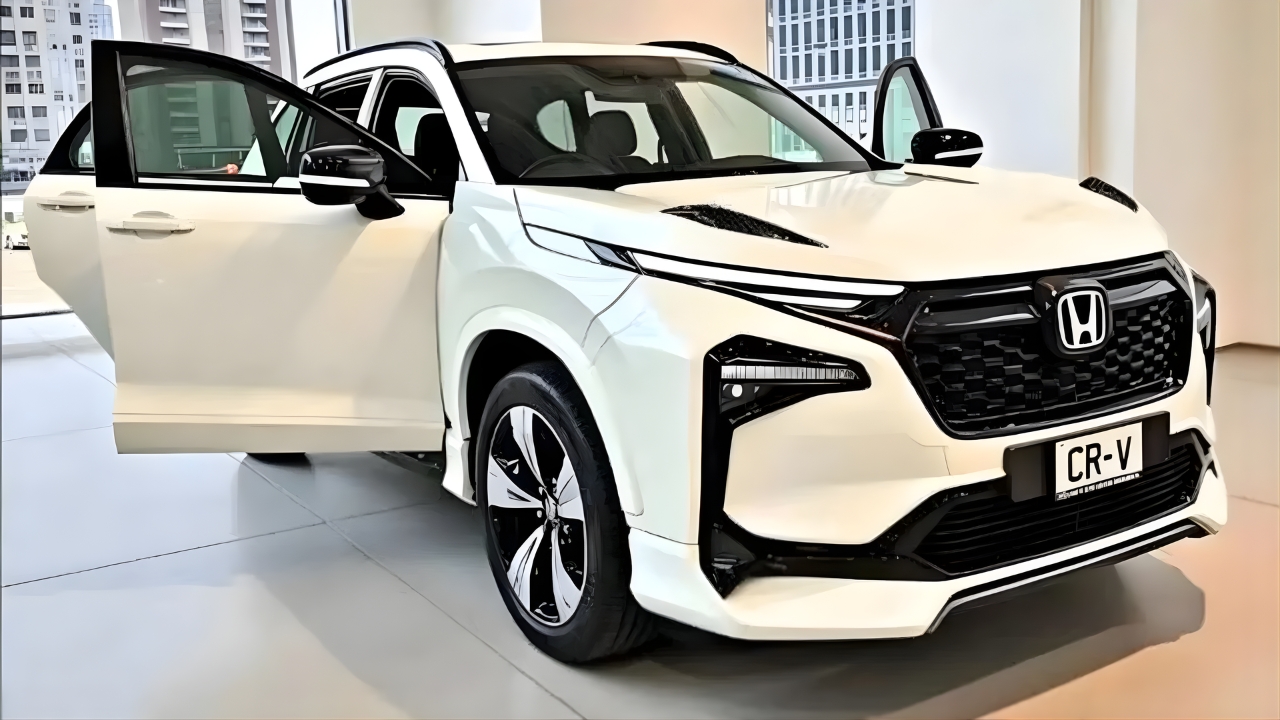 2025 Honda CR-V Revealed: Class-Leading MPG, Strong Performance, Advanced Safety Tech