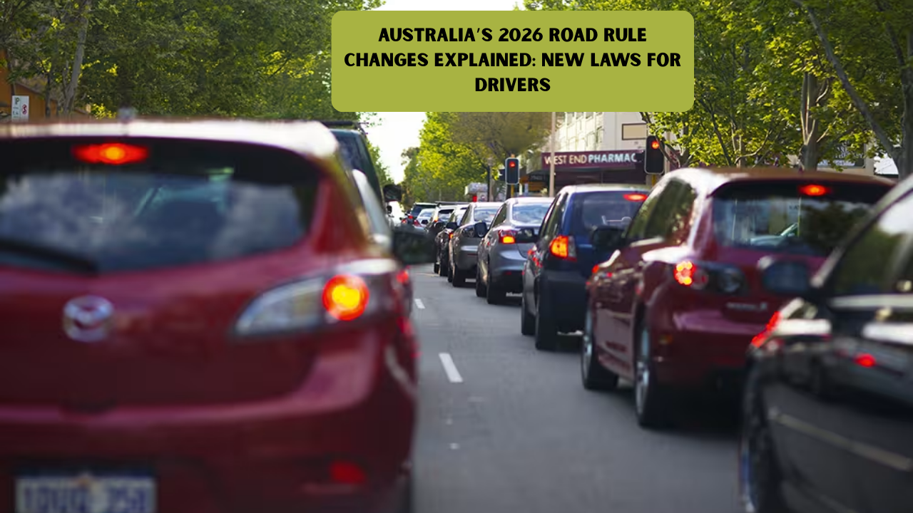Australia’s 2026 Road Rule Changes Explained: New Laws for Drivers