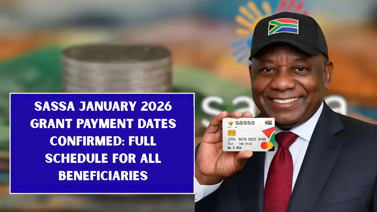 SASSA January 2026 Grant Payment Dates Confirmed: Full Schedule for All Beneficiaries